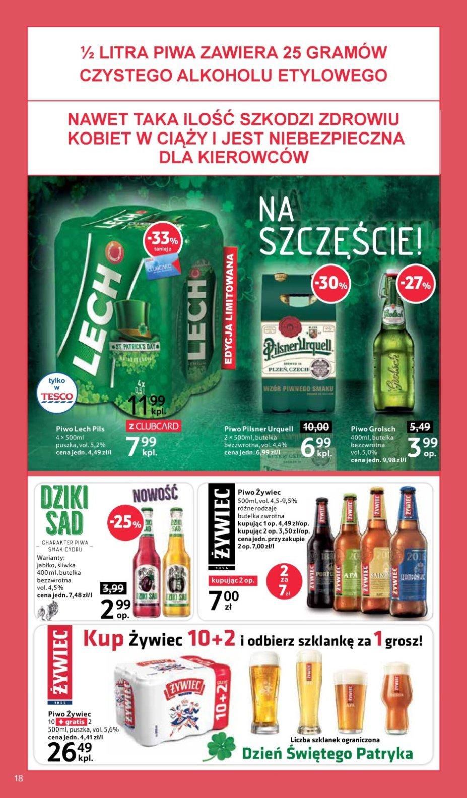 Gazetka promocyjna Tesco str. 18