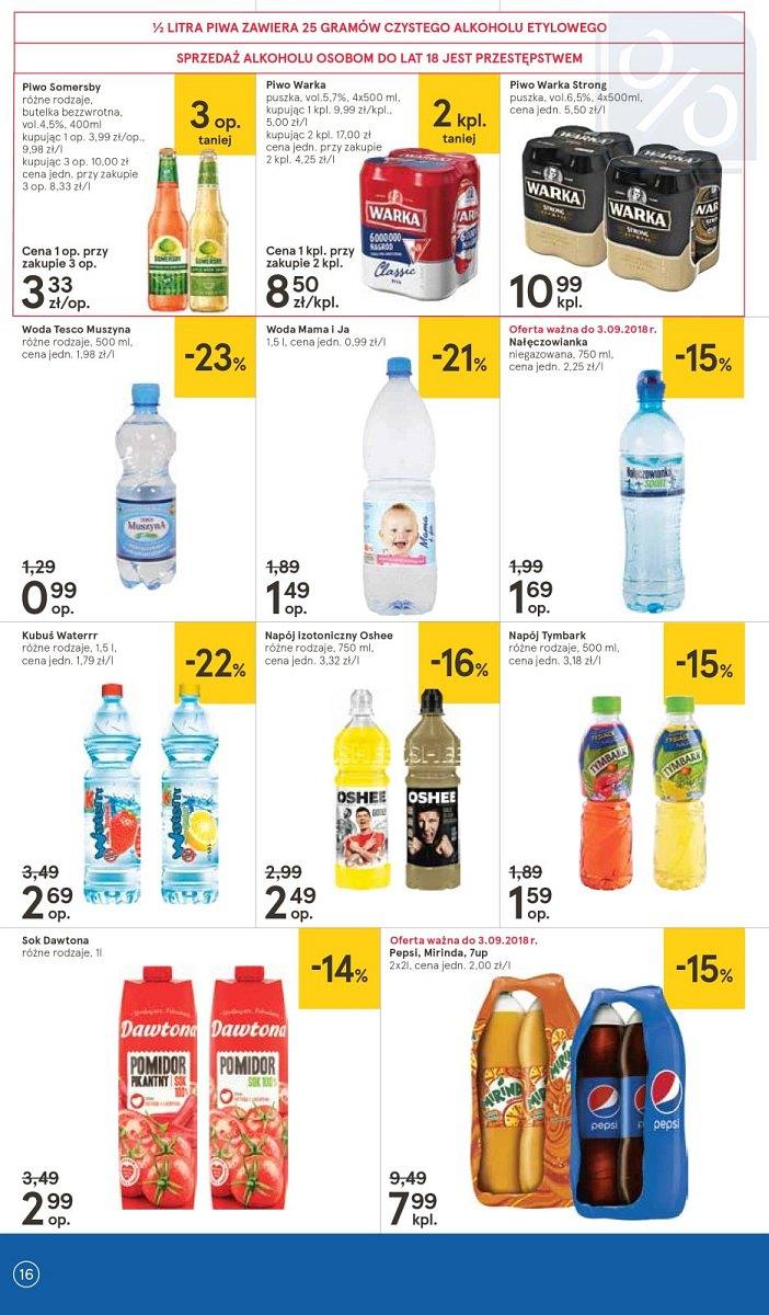 Gazetka promocyjna Tesco str. 16