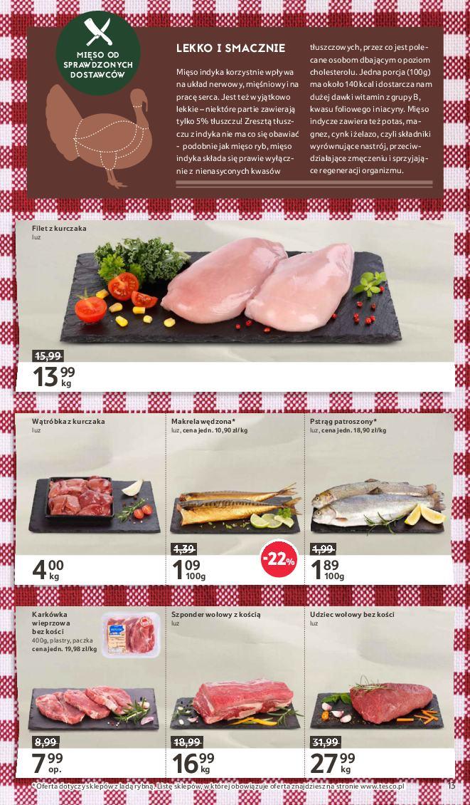 Gazetka promocyjna Tesco str. 13