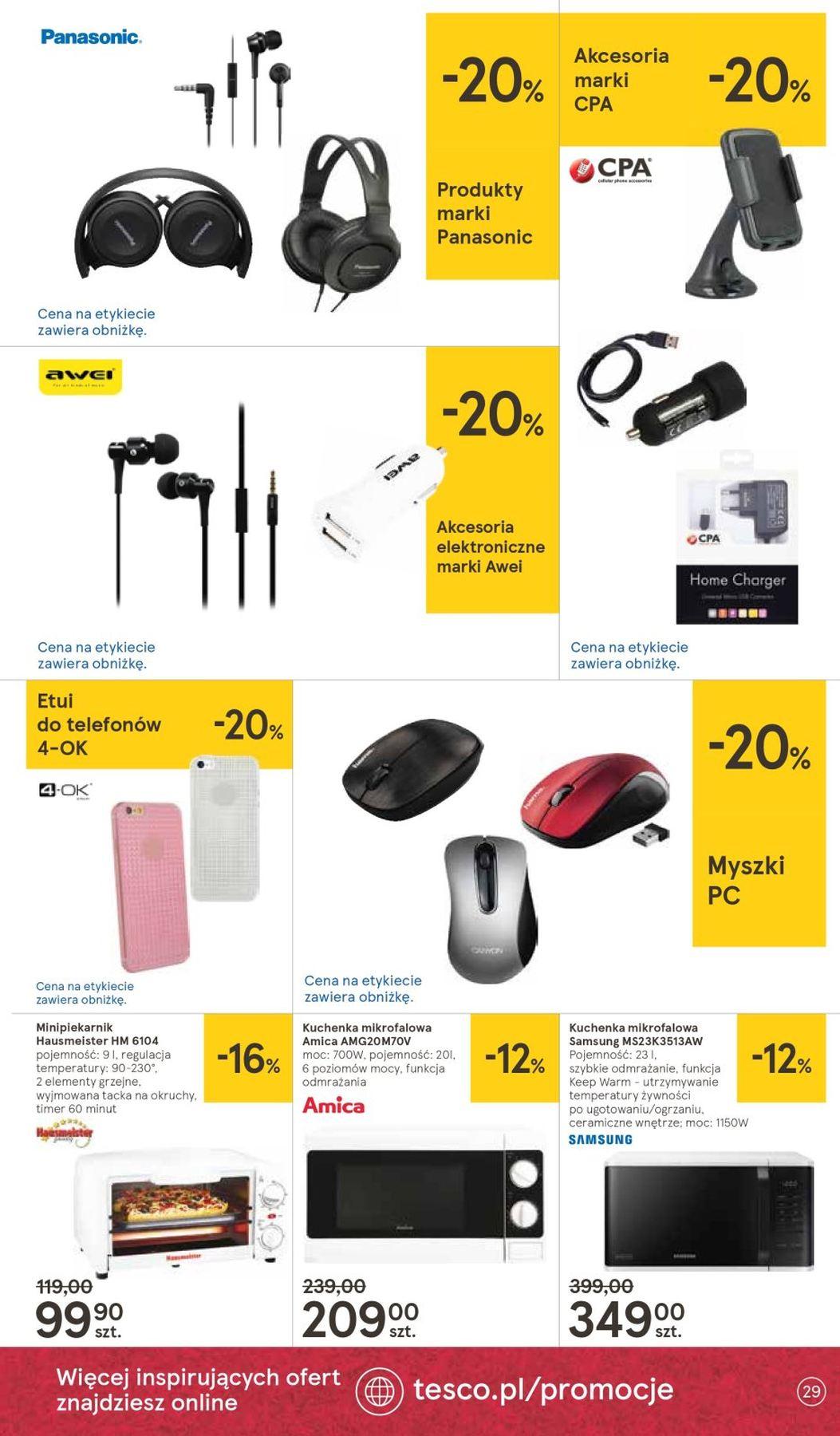 Gazetka promocyjna Tesco str. 29