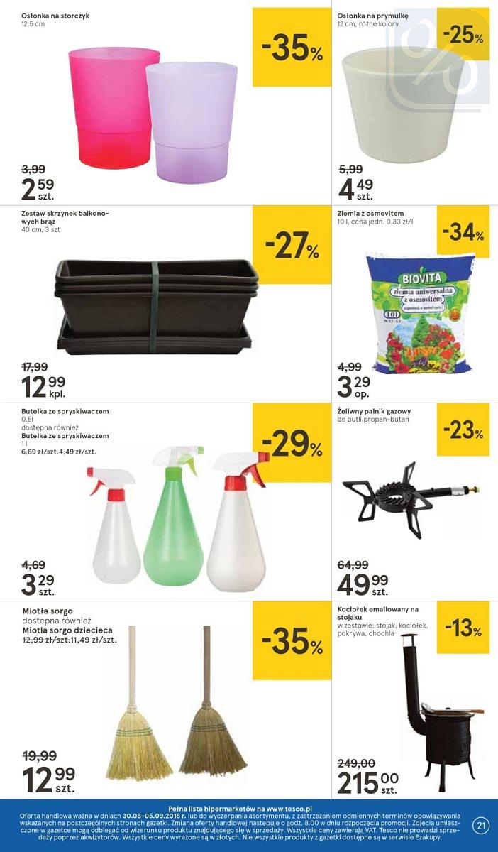 Gazetka promocyjna Tesco str. 21