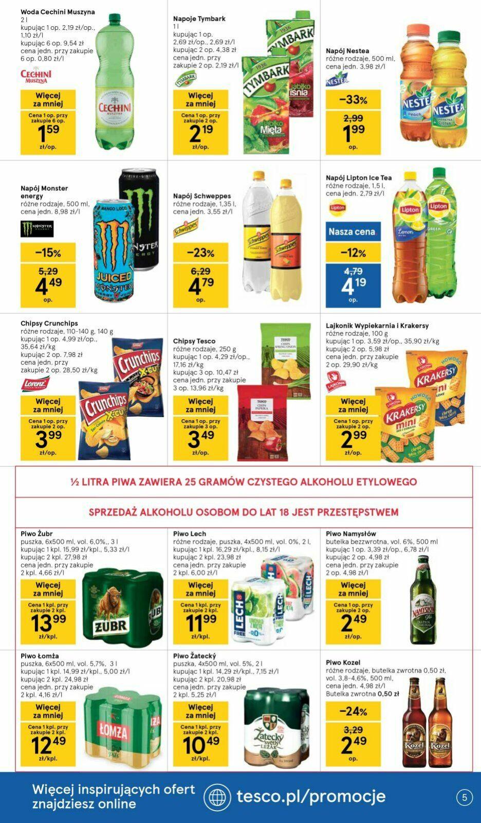 Gazetka promocyjna Tesco str. 5
