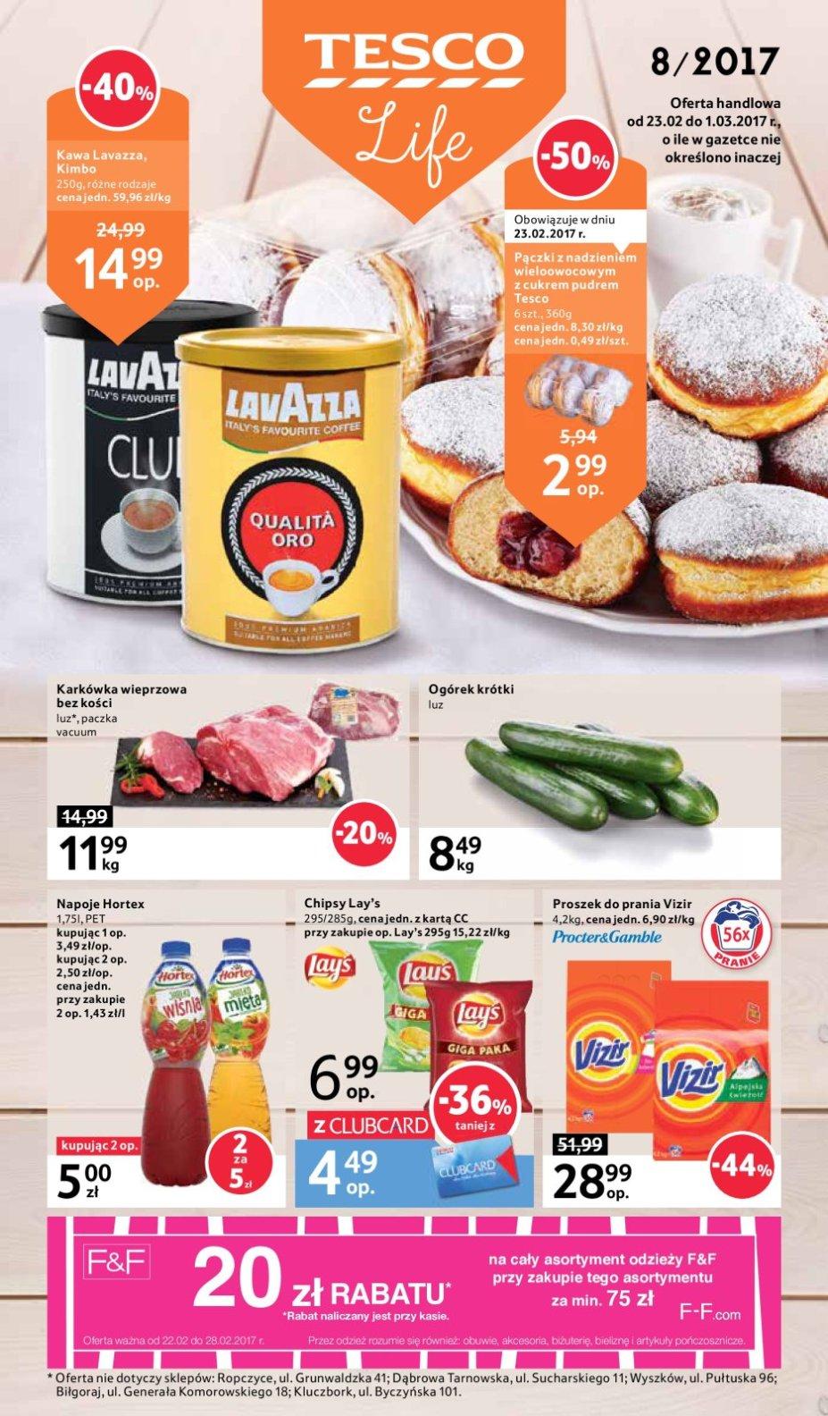 Gazetka promocyjna Tesco str. 1