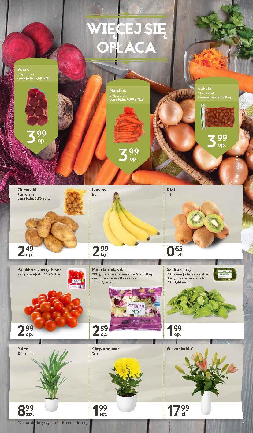 Gazetka promocyjna Tesco str. 3