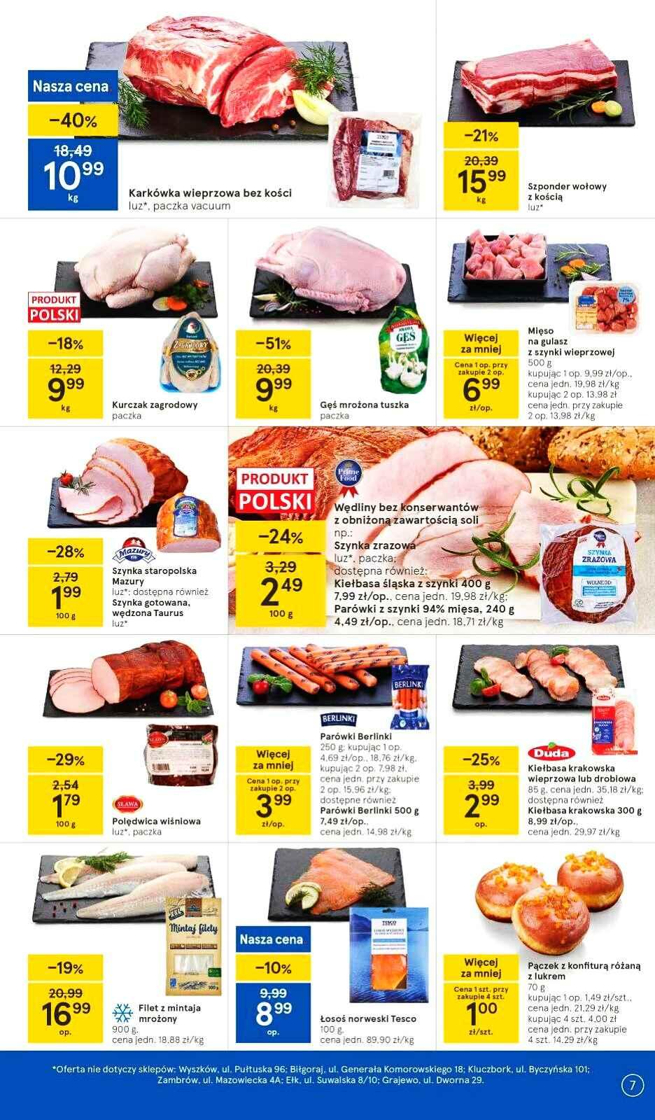 Gazetka promocyjna Tesco str. 7
