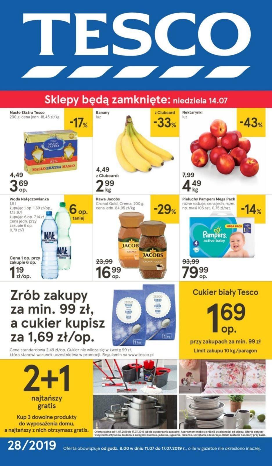 Gazetka promocyjna Tesco str. 1
