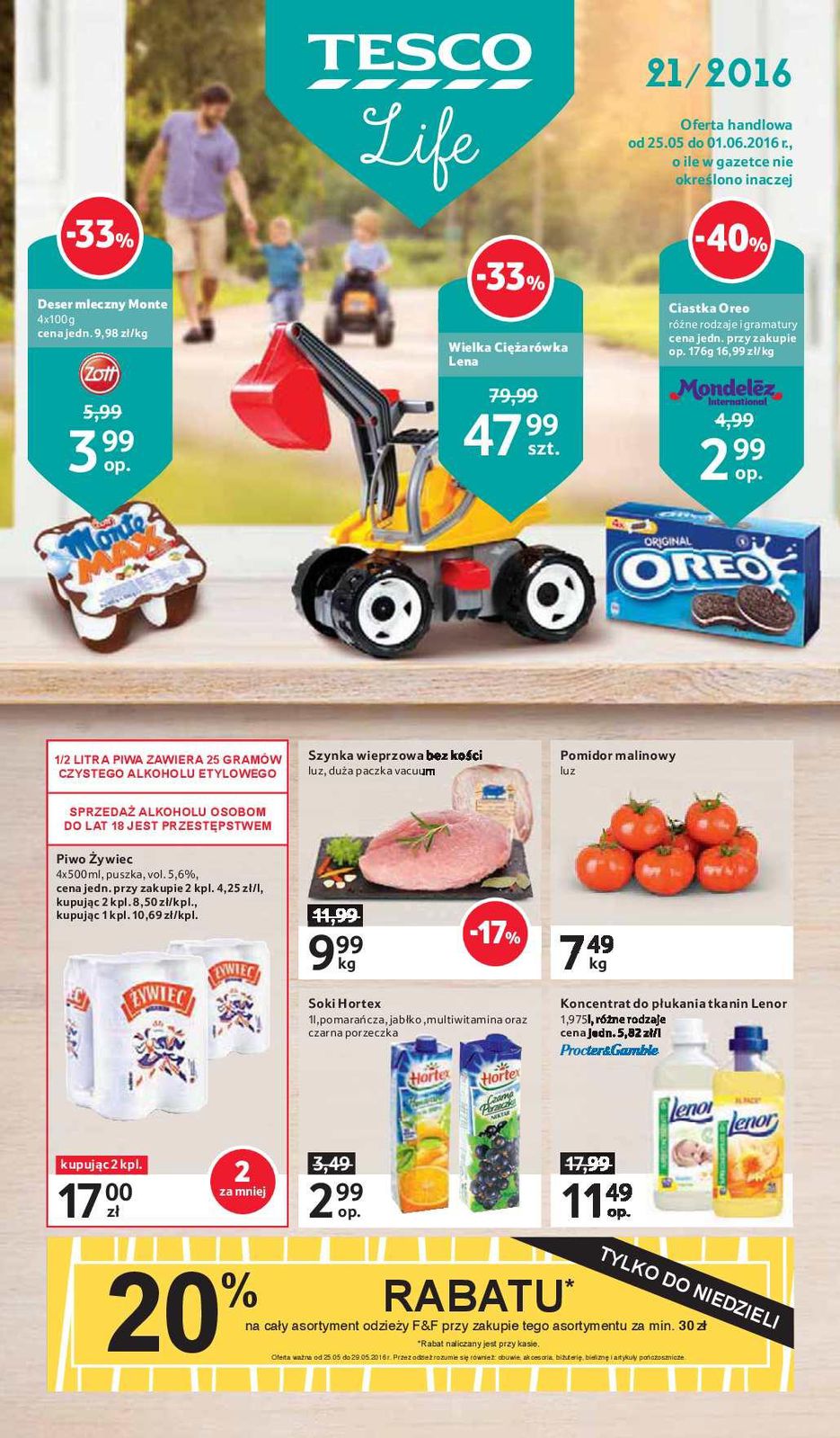 Gazetka promocyjna Tesco str. 1