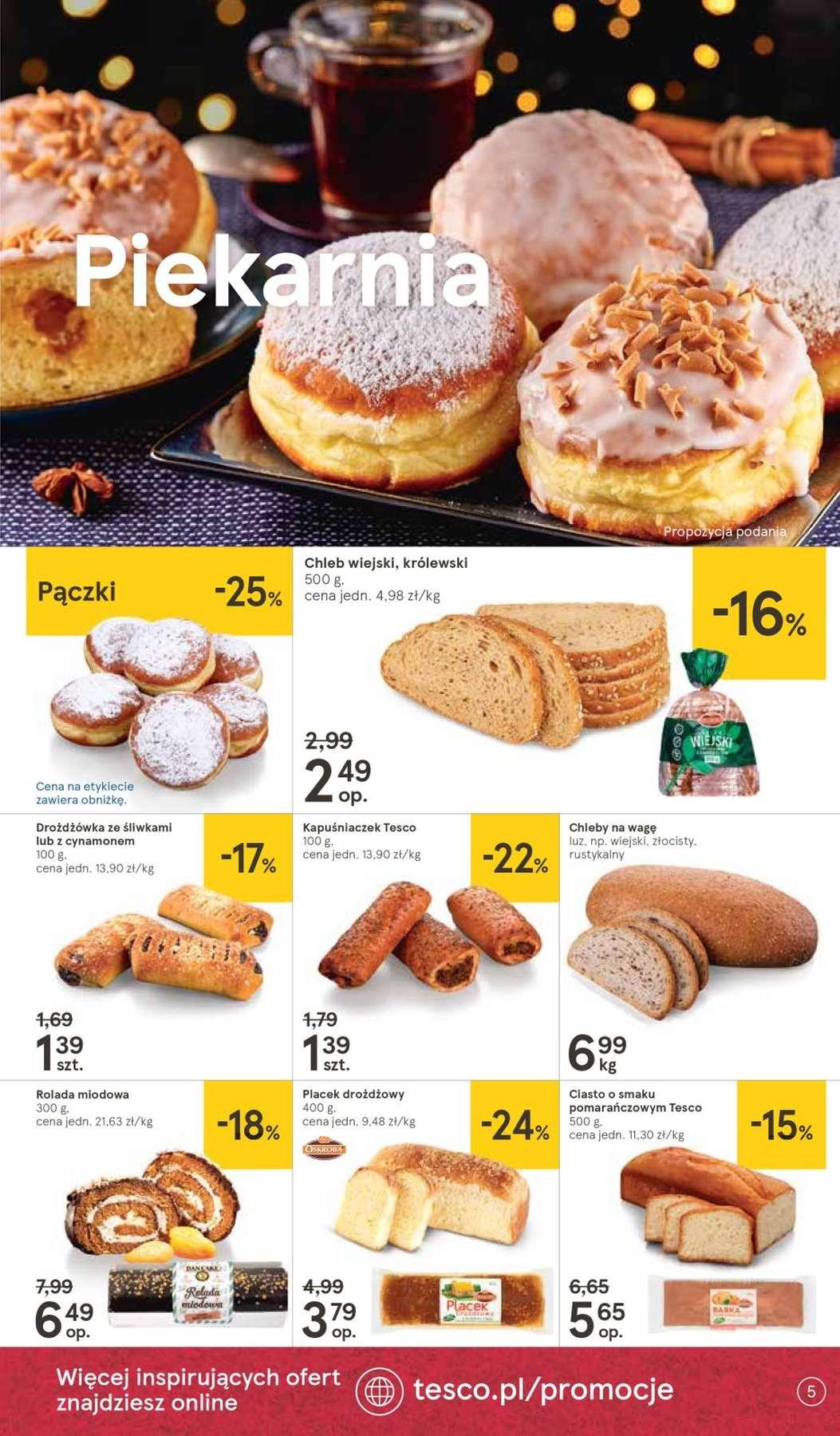 Gazetka promocyjna Tesco str. 5