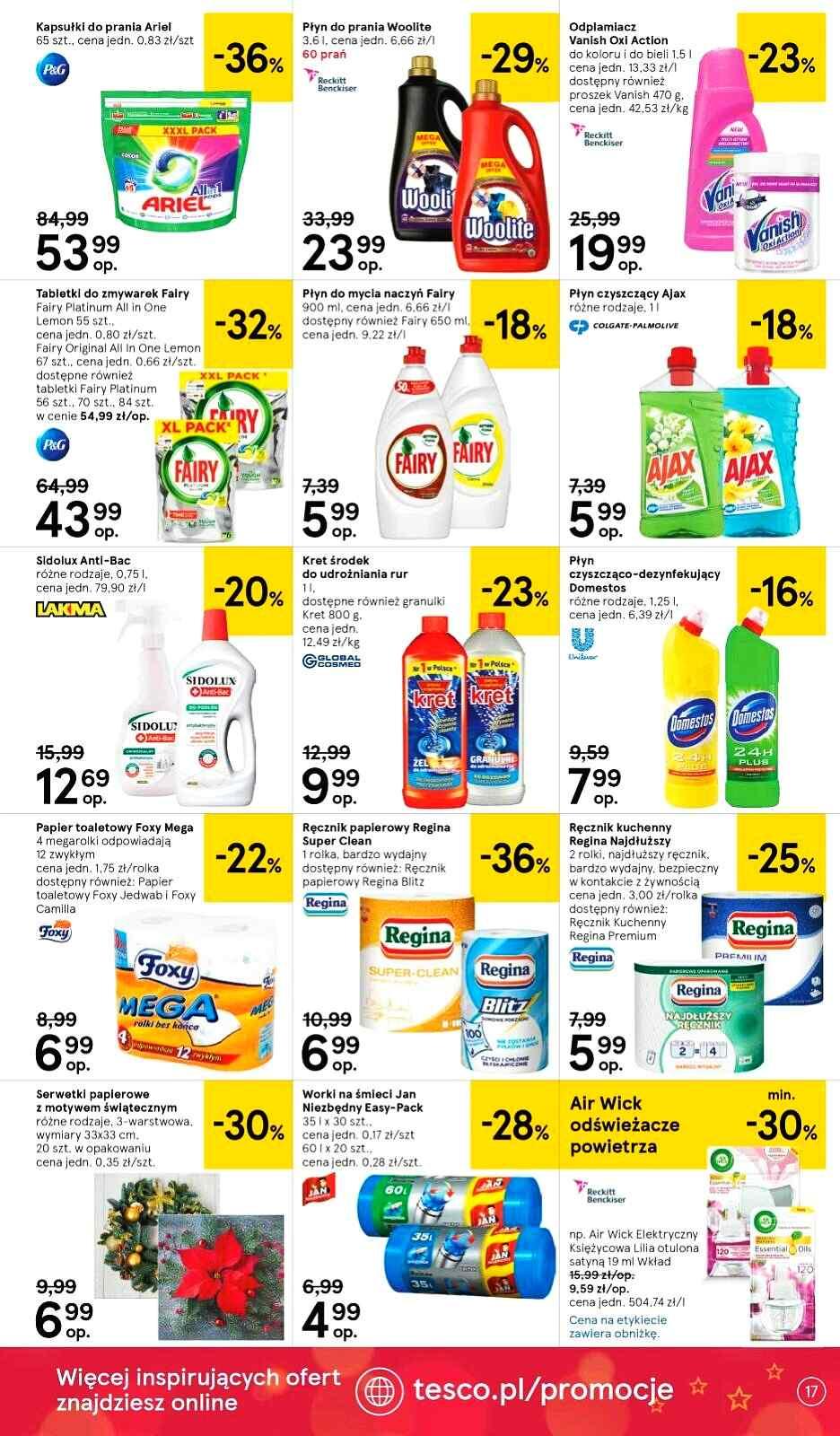 Gazetka promocyjna Tesco str. 17