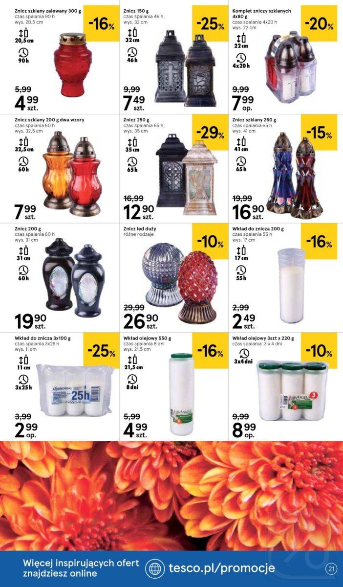 Gazetka promocyjna Tesco str. 21