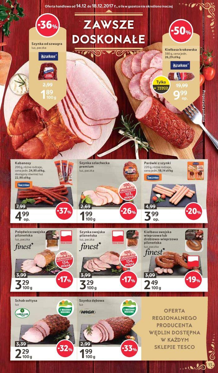 Gazetka promocyjna Tesco str. 13