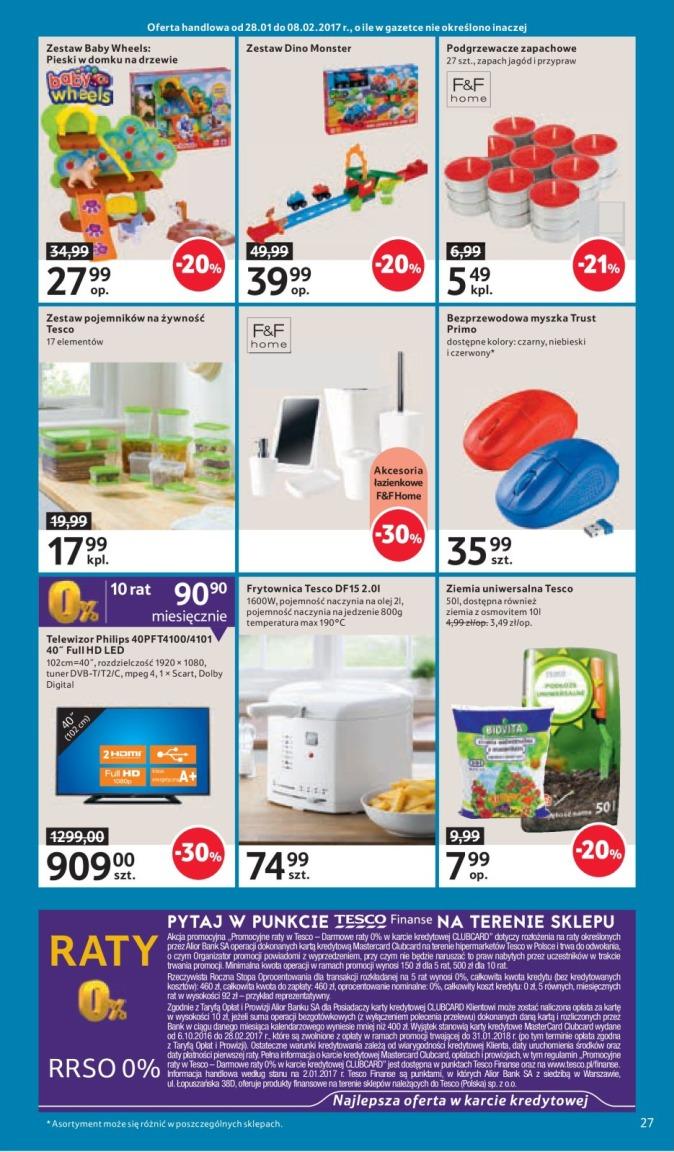 Gazetka promocyjna Tesco str. 27