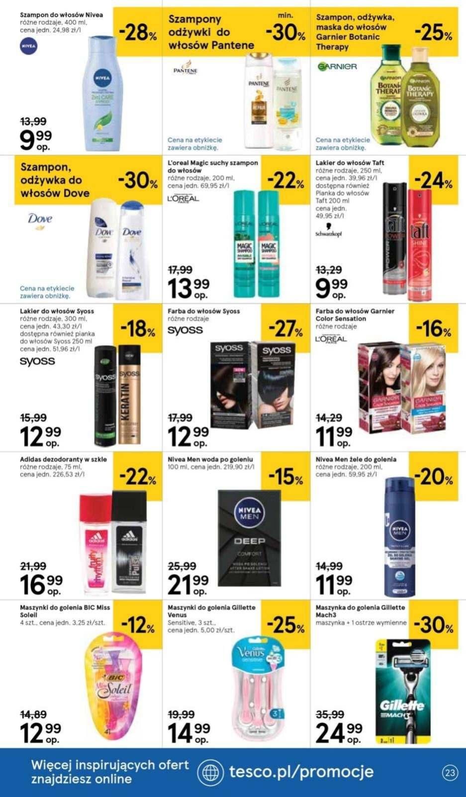 Gazetka promocyjna Tesco str. 23