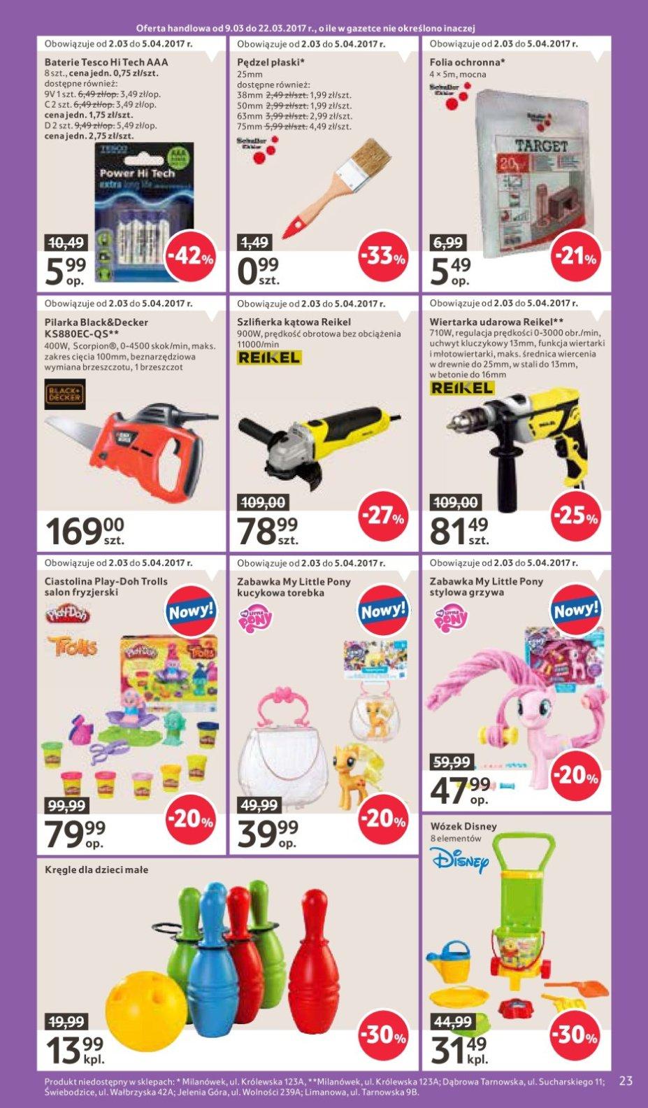 Gazetka promocyjna Tesco str. 23