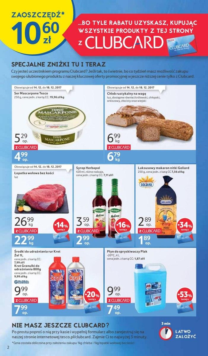 Gazetka promocyjna Tesco str. 2