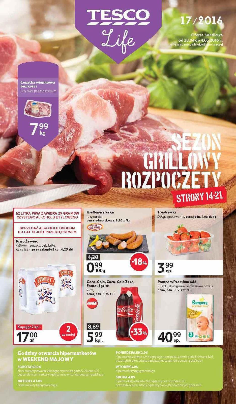 Gazetka promocyjna Tesco str. 1