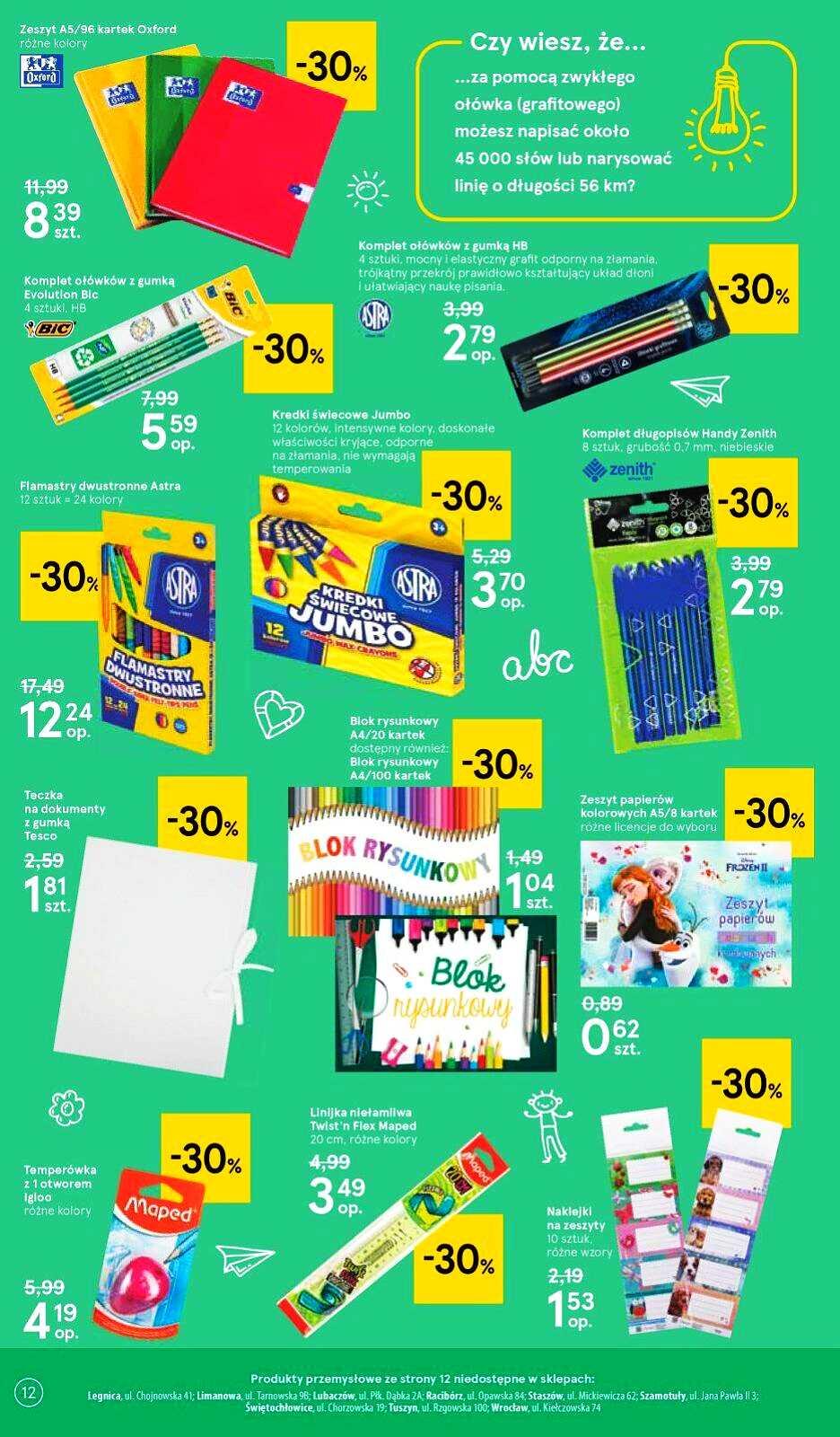 Gazetka promocyjna Tesco str. 12