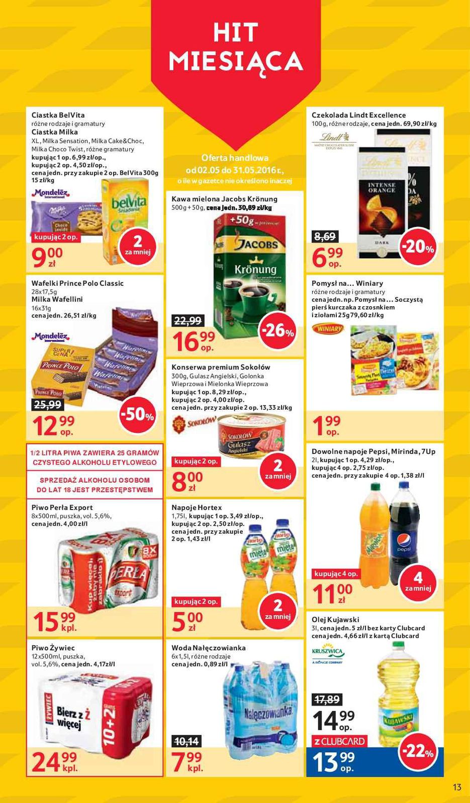 Gazetka promocyjna Tesco str. 13