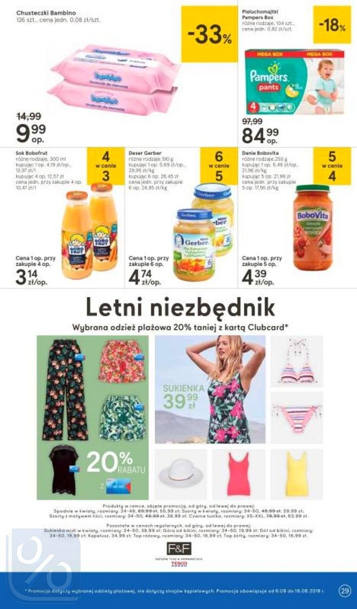 Gazetka promocyjna Tesco str. 29