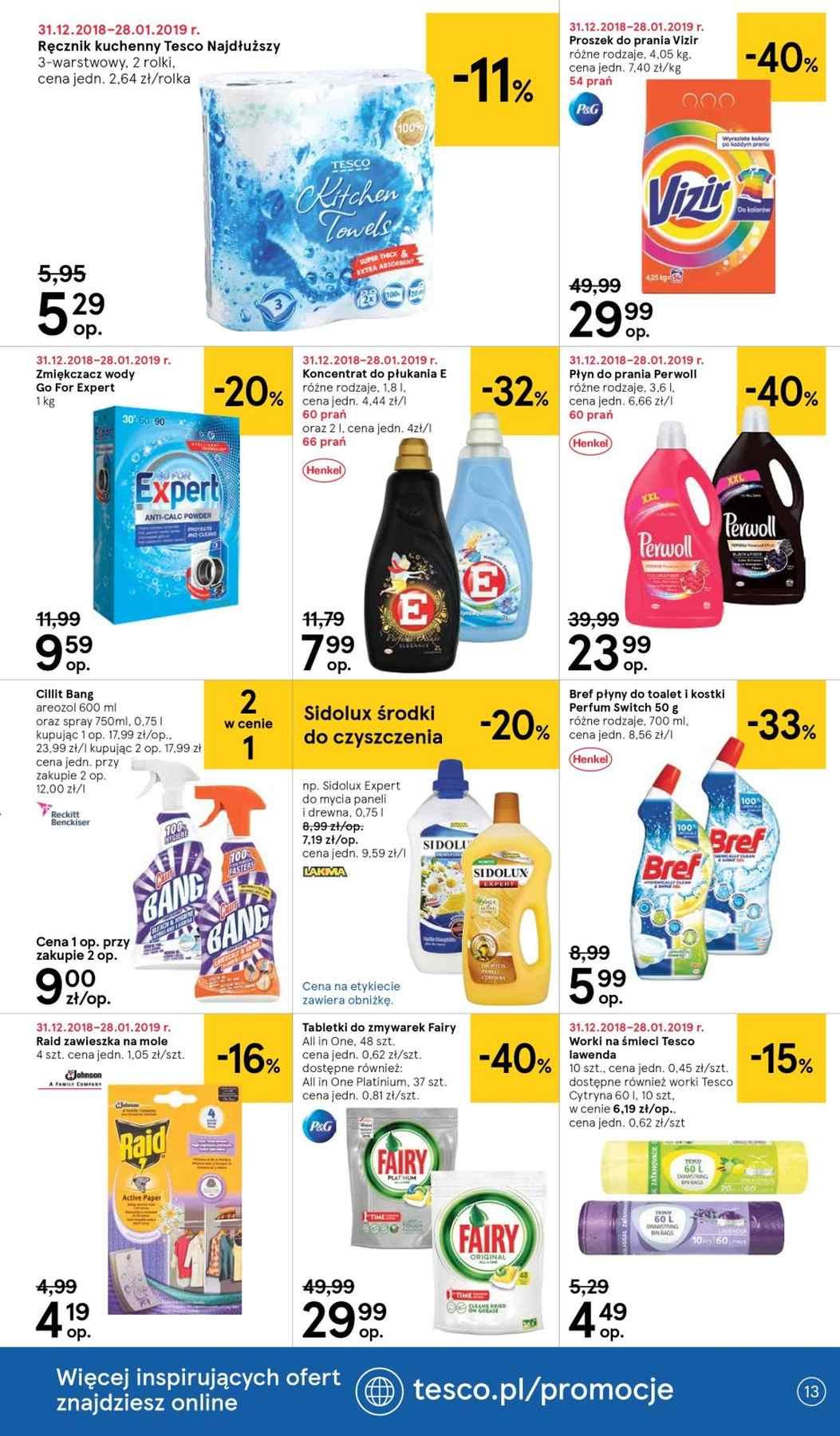 Gazetka promocyjna Tesco str. 13