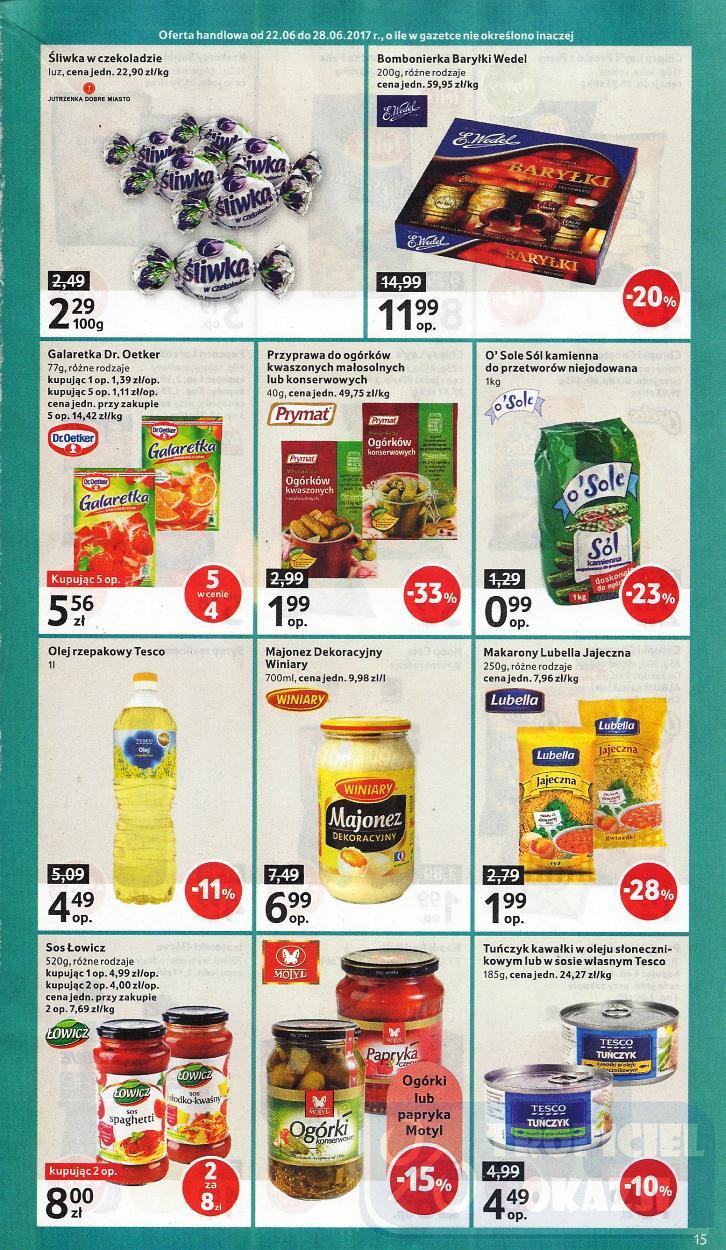 Gazetka promocyjna Tesco str. 15