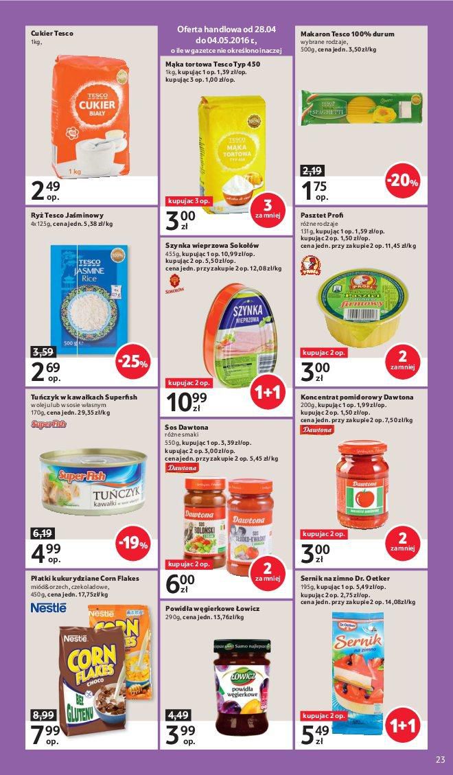 Gazetka promocyjna Tesco str. 23