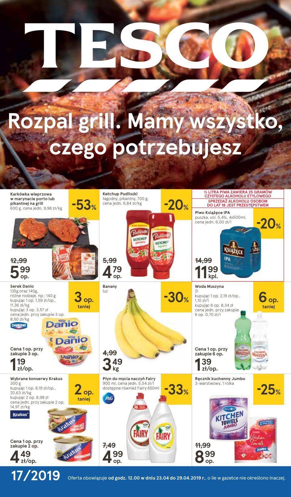 Gazetka promocyjna Tesco str. 1