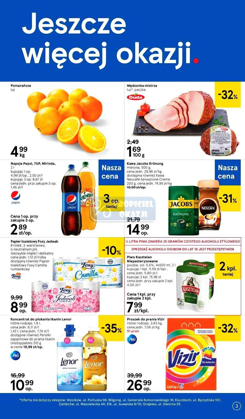 Gazetka promocyjna Tesco str. 3