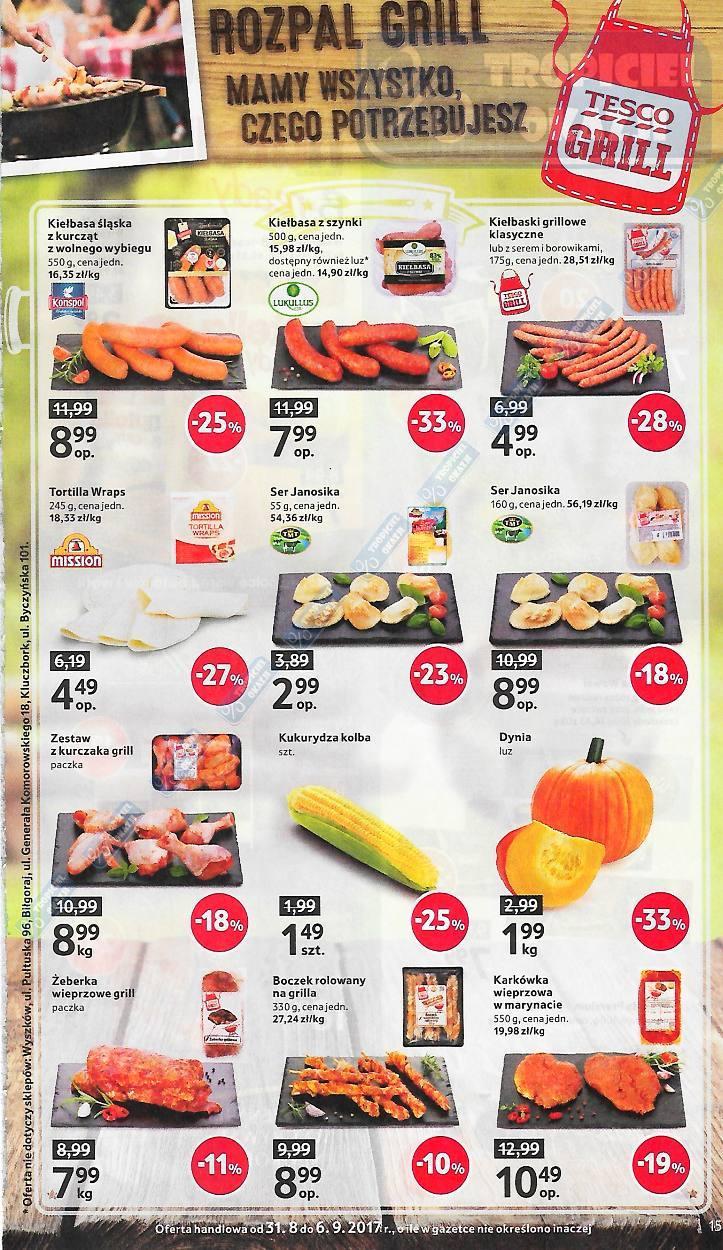 Gazetka promocyjna Tesco str. 15