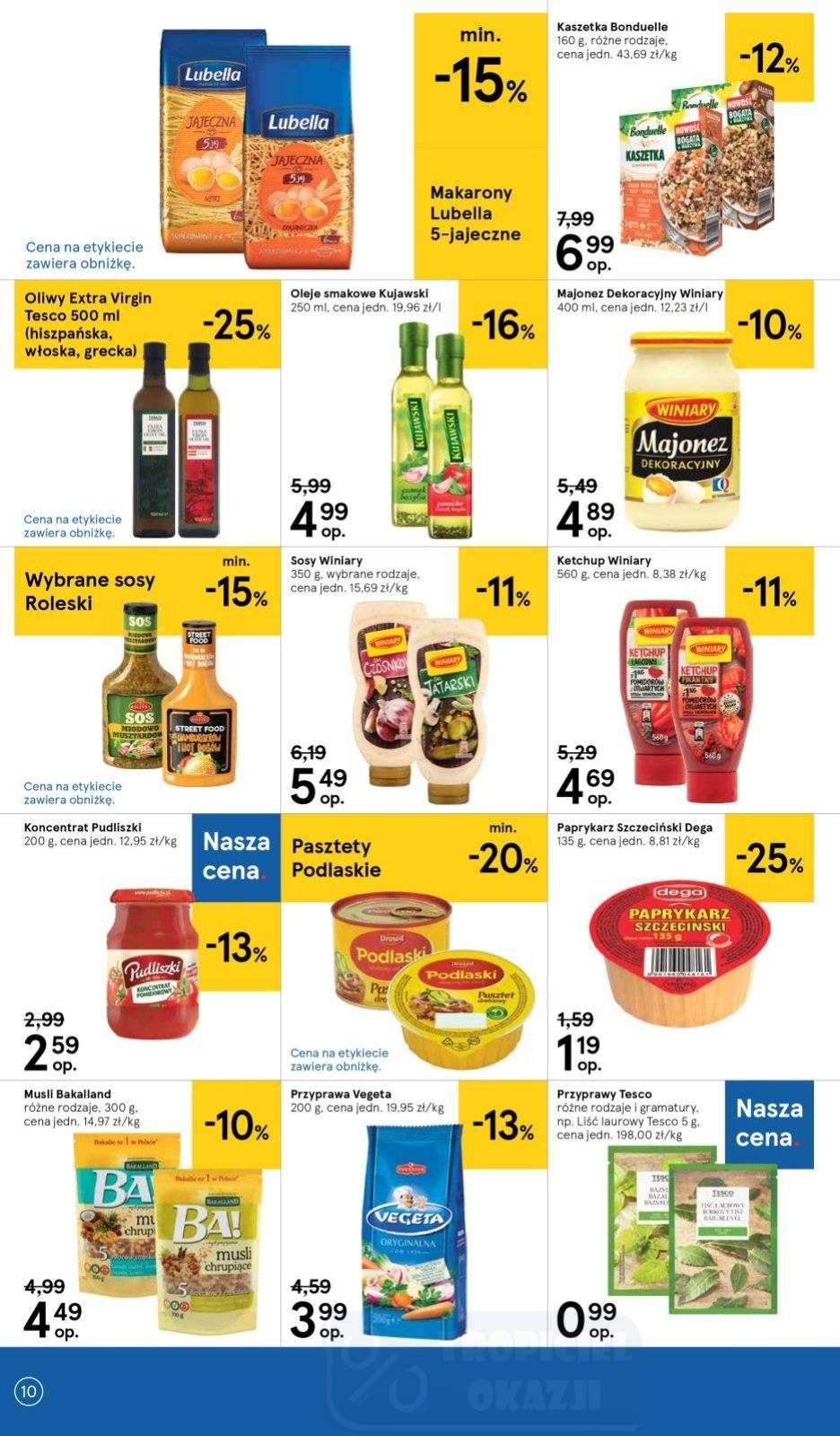 Gazetka promocyjna Tesco str. 10
