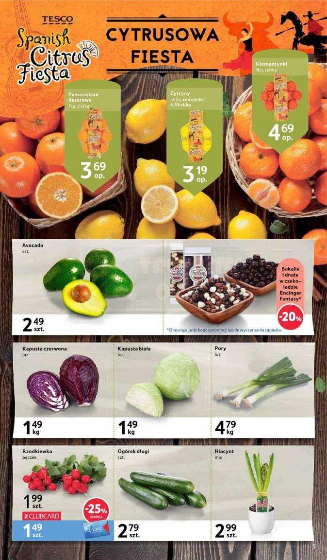 Gazetka promocyjna Tesco str. 3