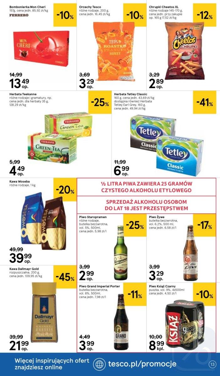 Gazetka promocyjna Tesco str. 13