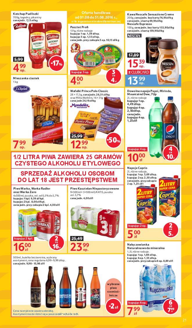 Gazetka promocyjna Tesco str. 21