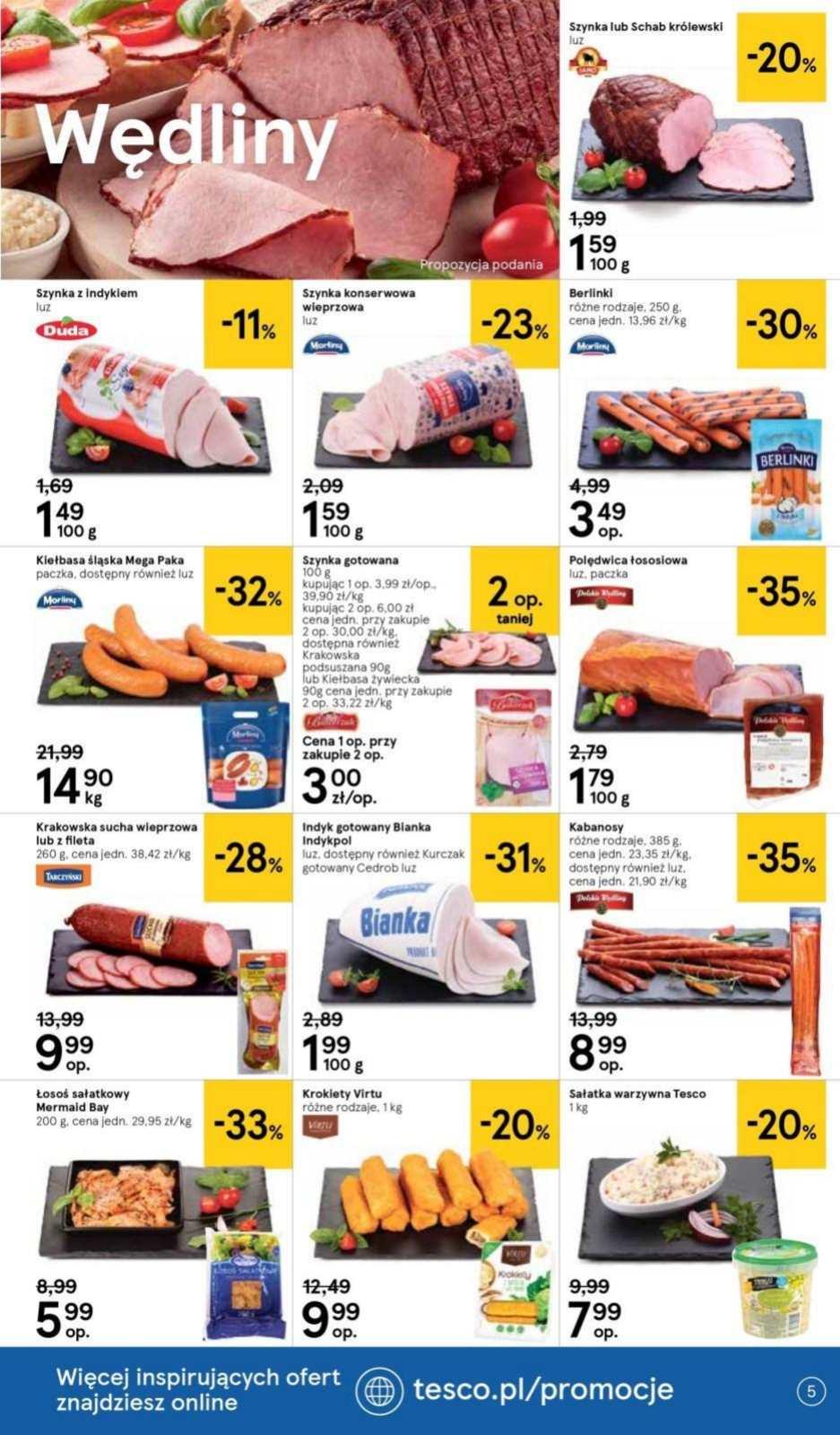 Gazetka promocyjna Tesco str. 5