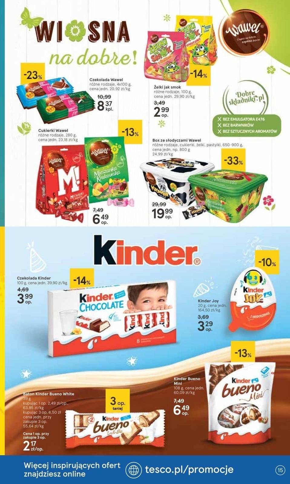 Gazetka promocyjna Tesco str. 15