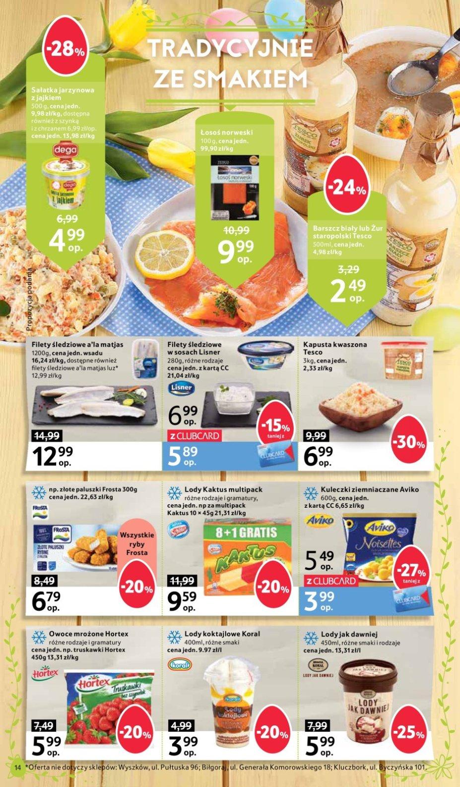 Gazetka promocyjna Tesco str. 14