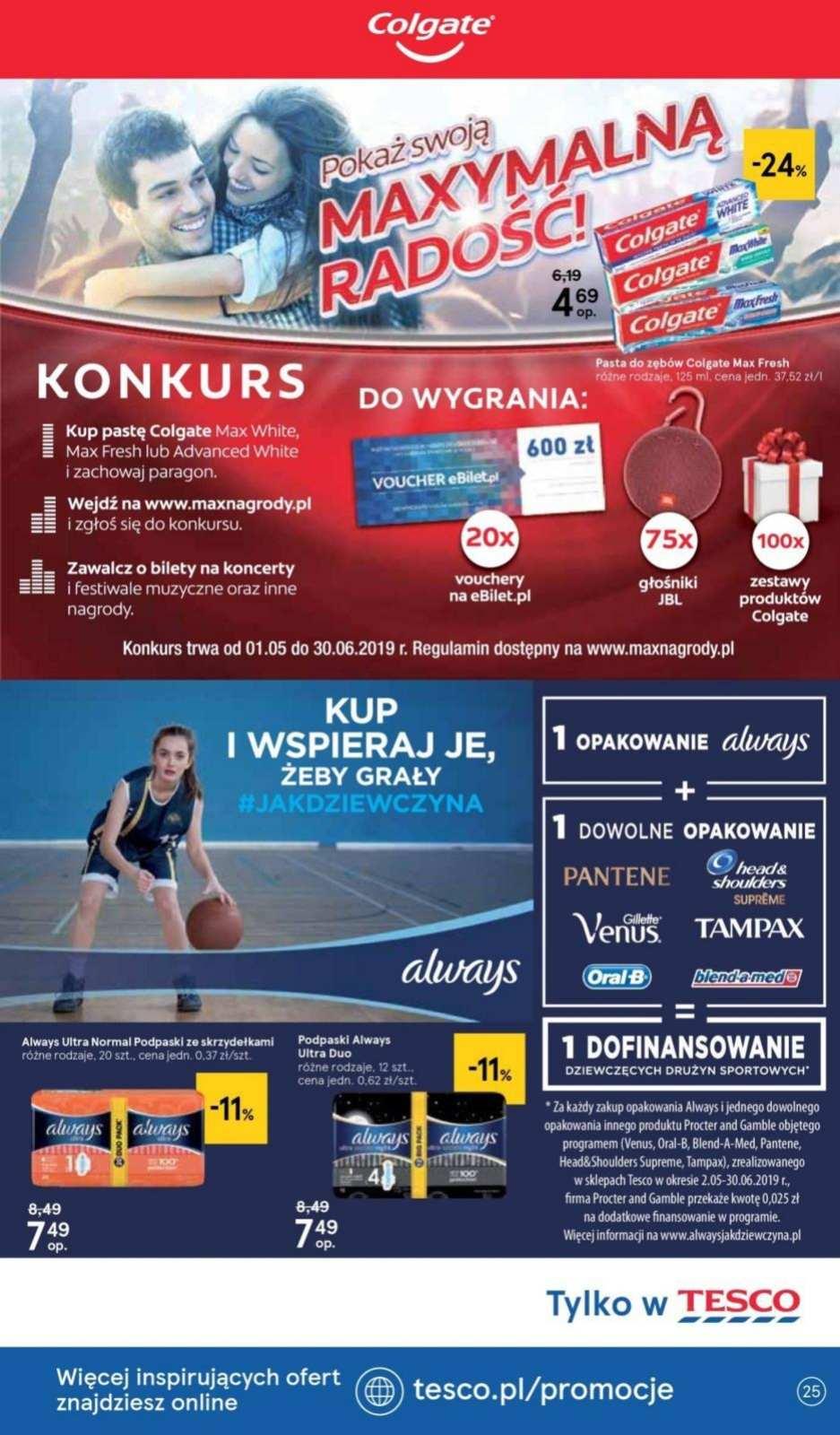 Gazetka promocyjna Tesco str. 25