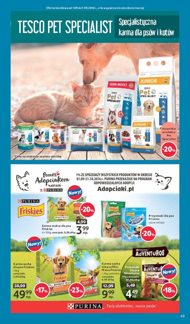 Gazetka promocyjna Tesco str. 49