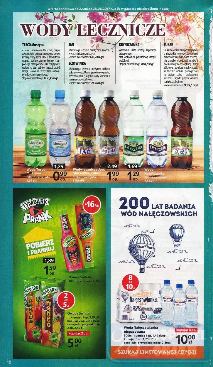 Gazetka promocyjna Tesco str. 18