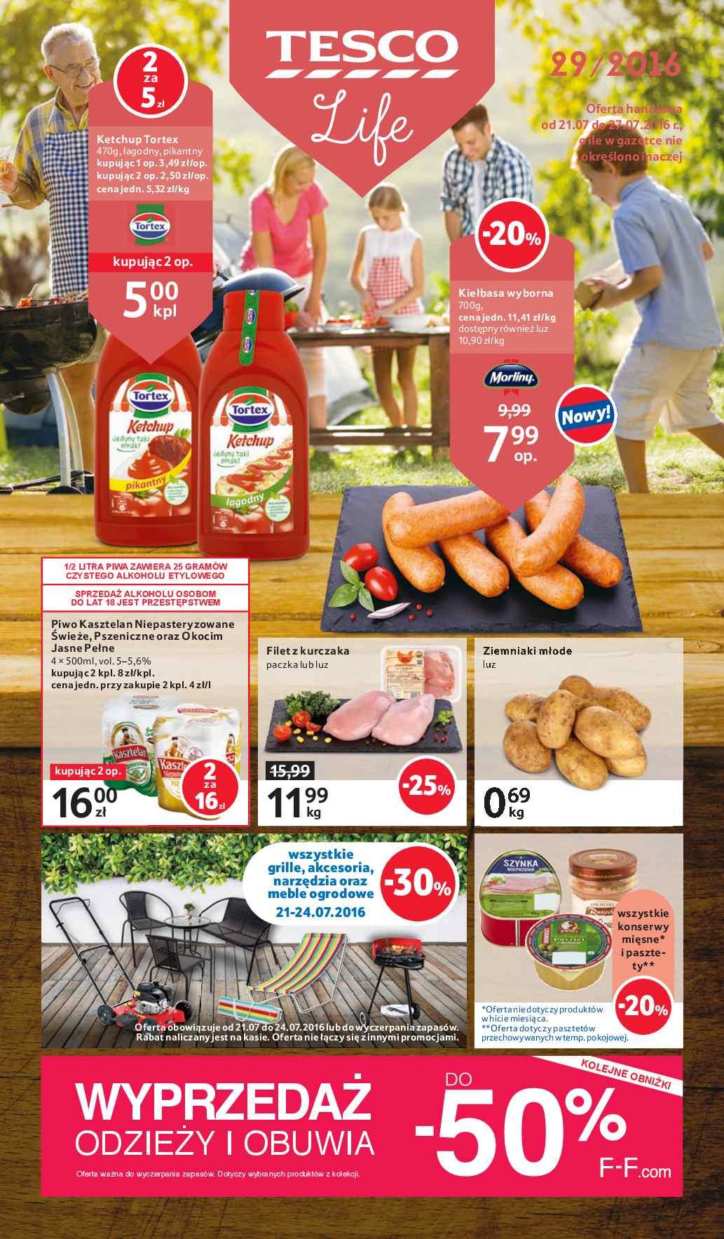 Gazetka promocyjna Tesco str. 1