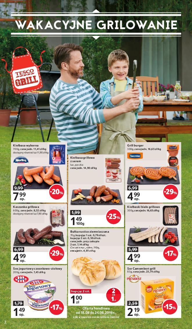 Gazetka promocyjna Tesco str. 2
