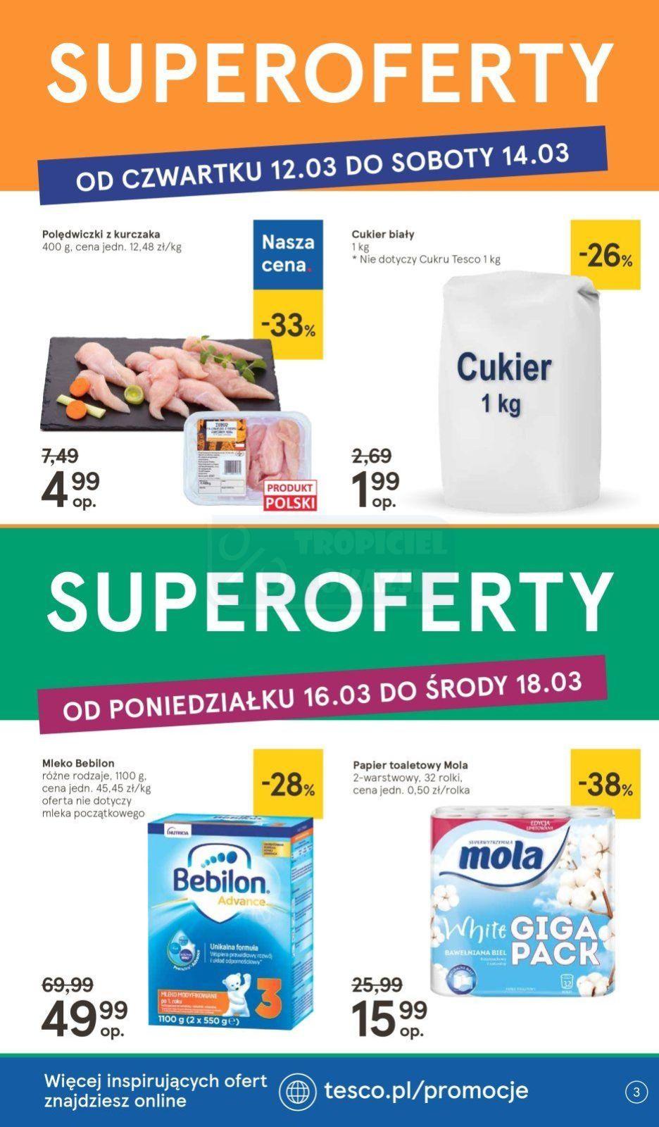 Gazetka promocyjna Tesco str. 3
