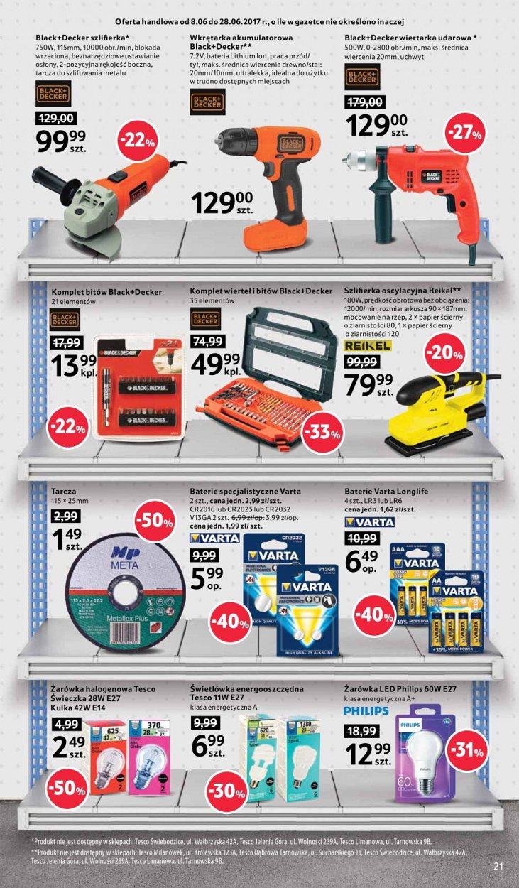 Gazetka promocyjna Tesco str. 21
