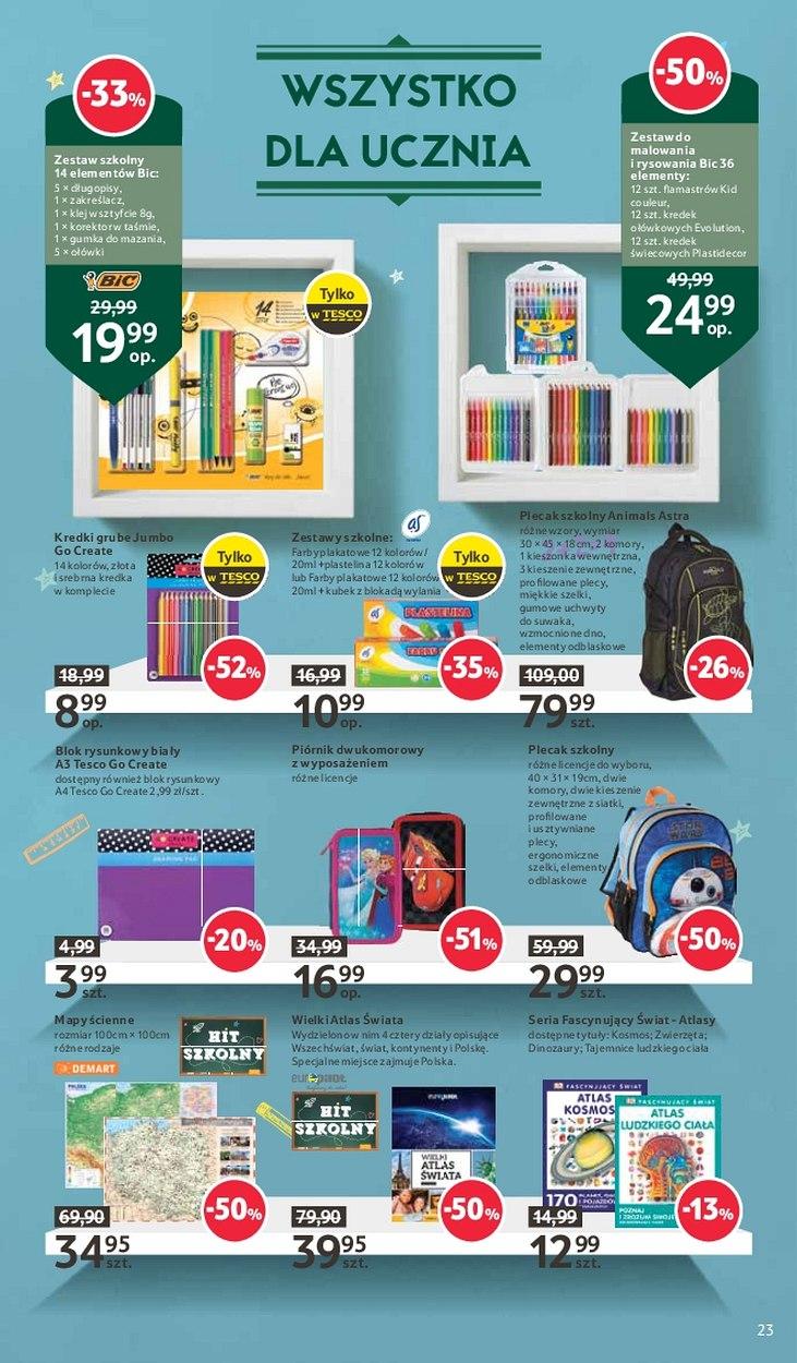Gazetka promocyjna Tesco str. 23