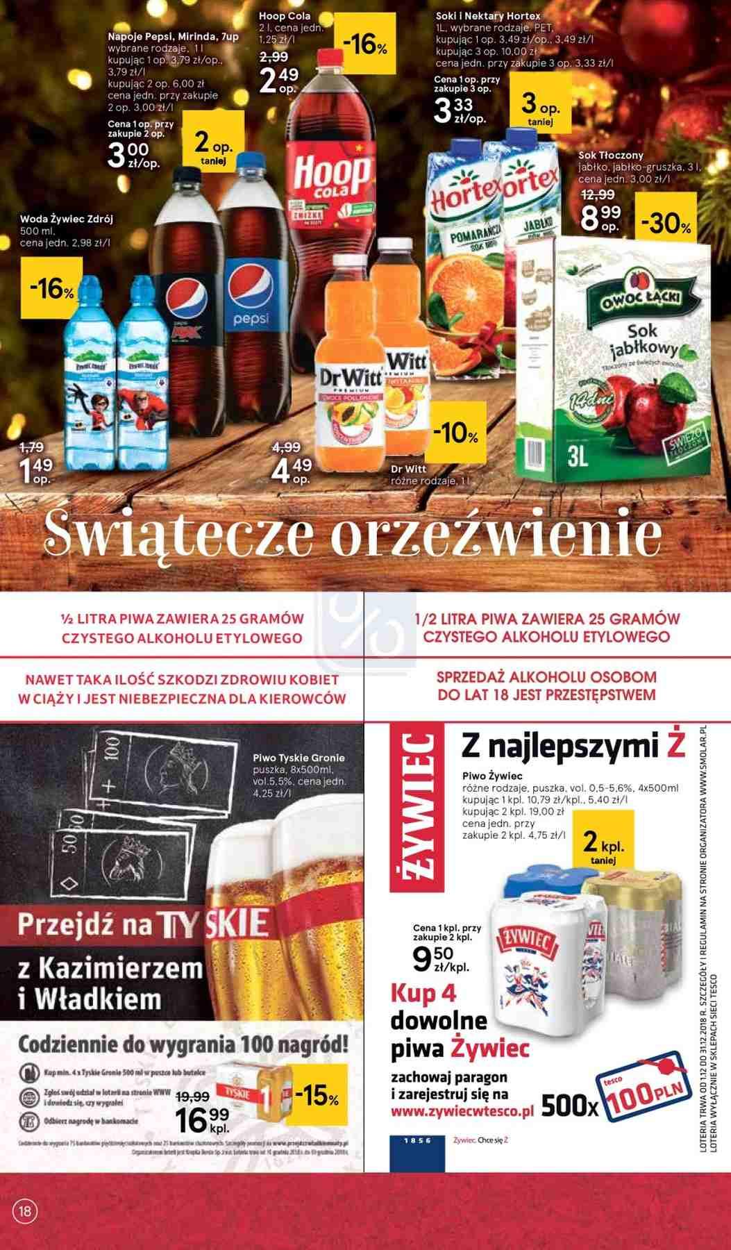 Gazetka promocyjna Tesco str. 18