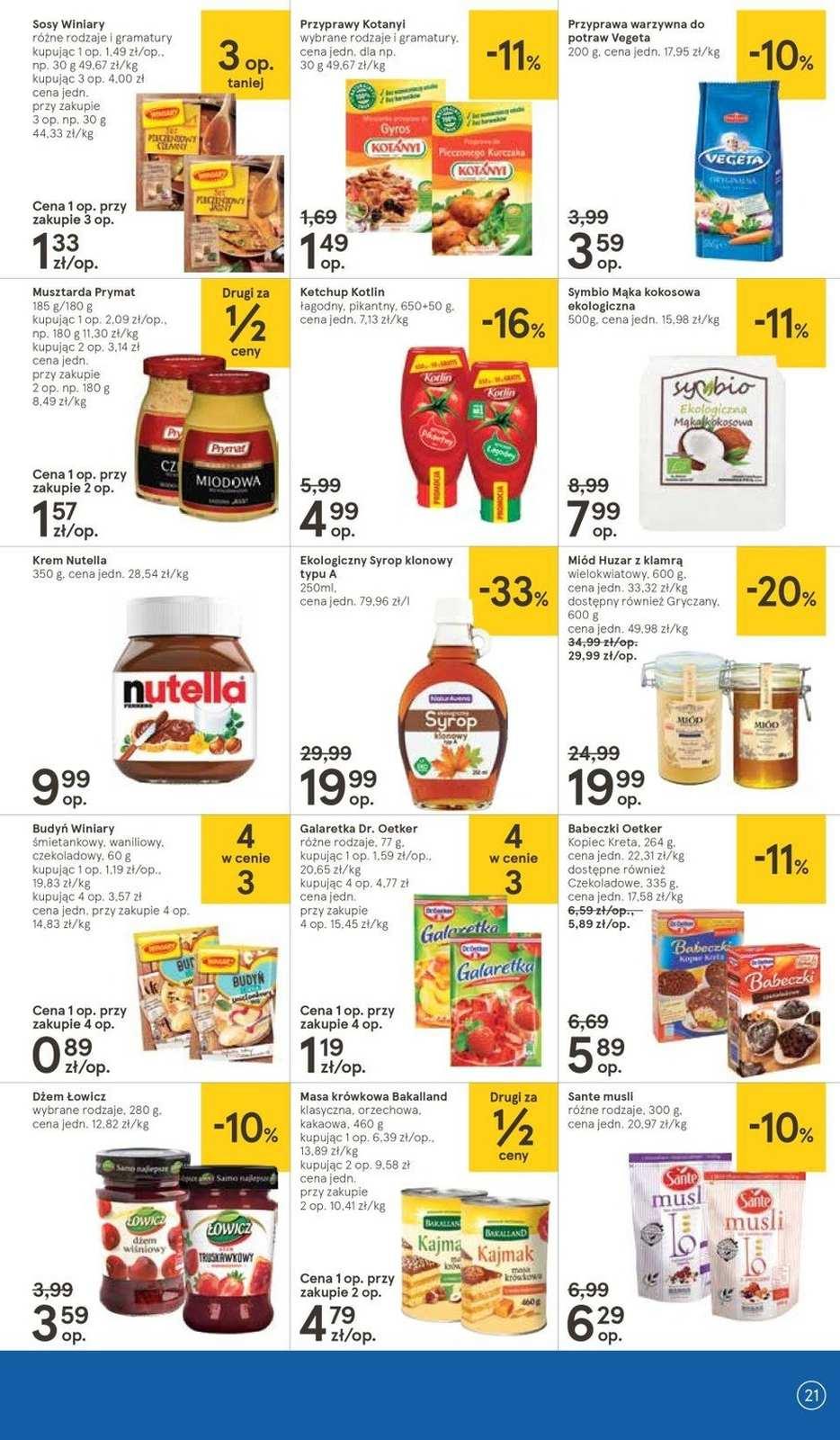 Gazetka promocyjna Tesco str. 21
