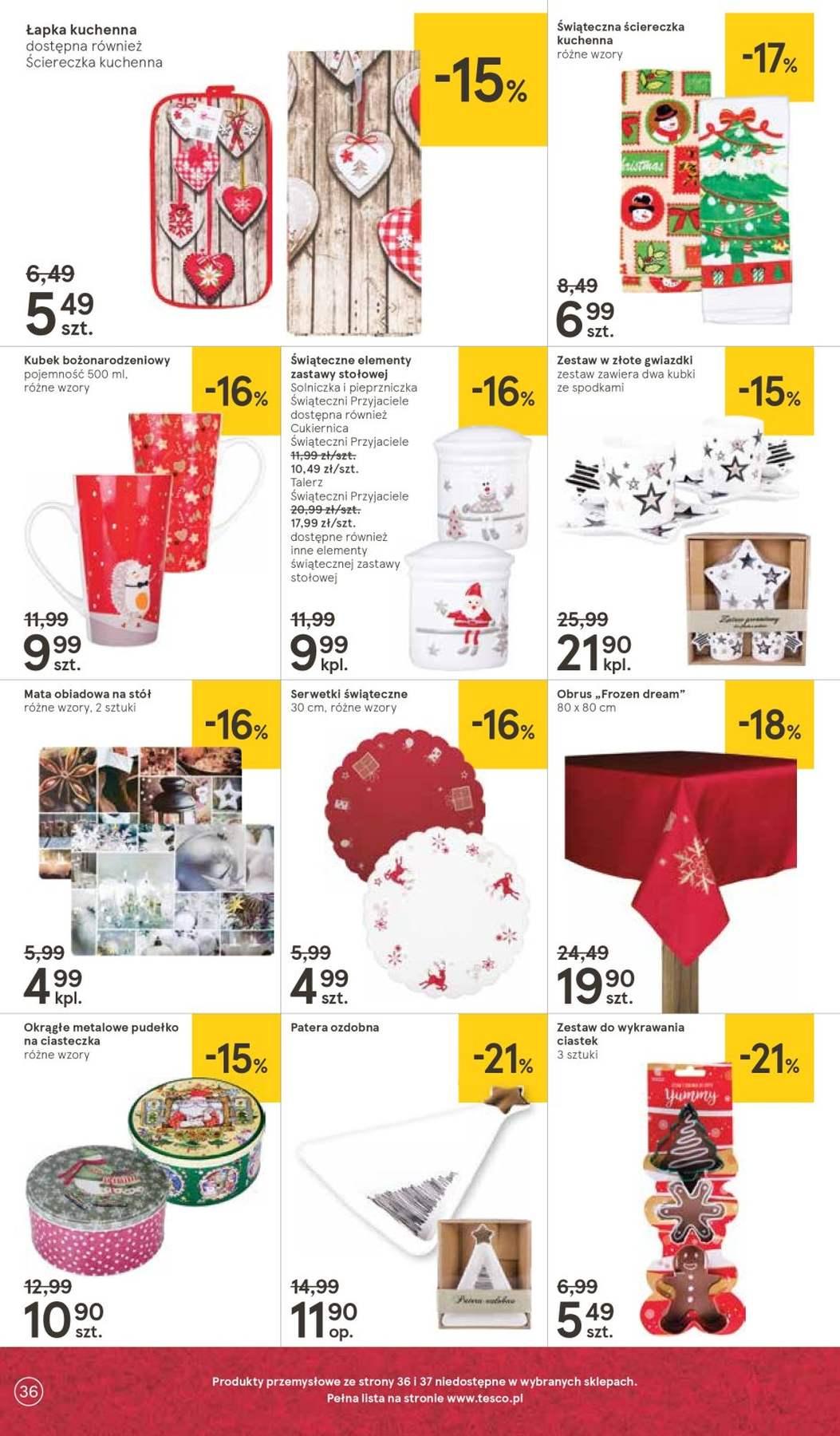 Gazetka promocyjna Tesco str. 36