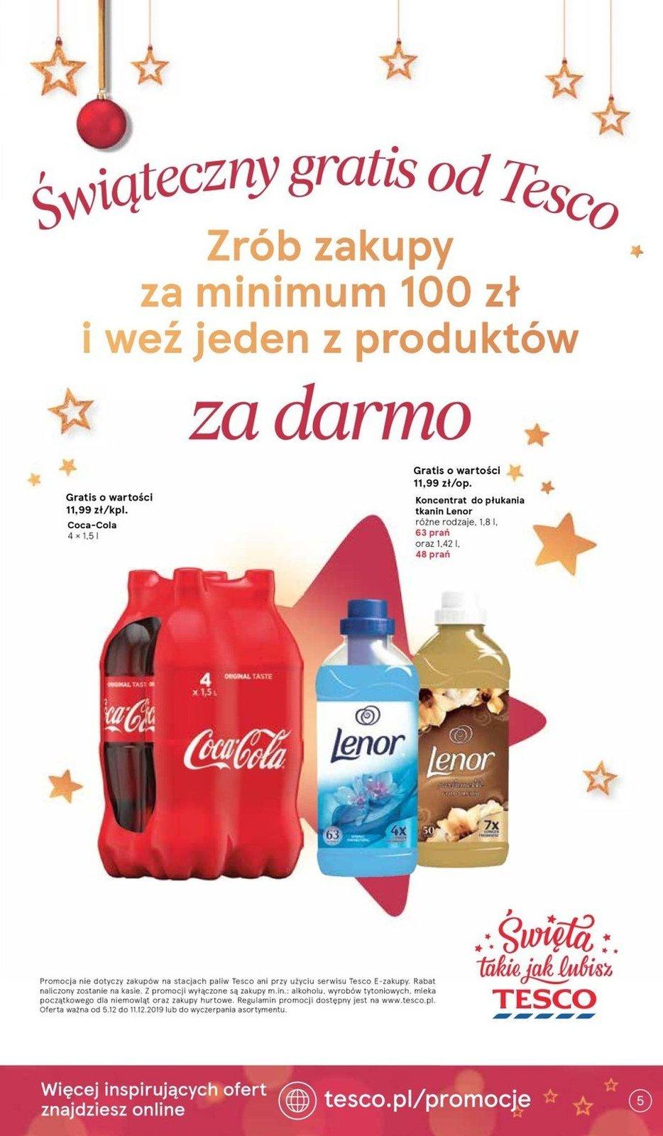 Gazetka promocyjna Tesco str. 5