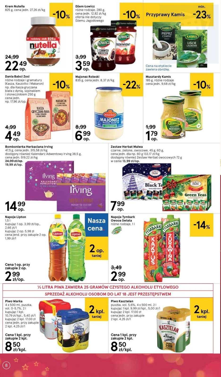 Gazetka promocyjna Tesco str. 8