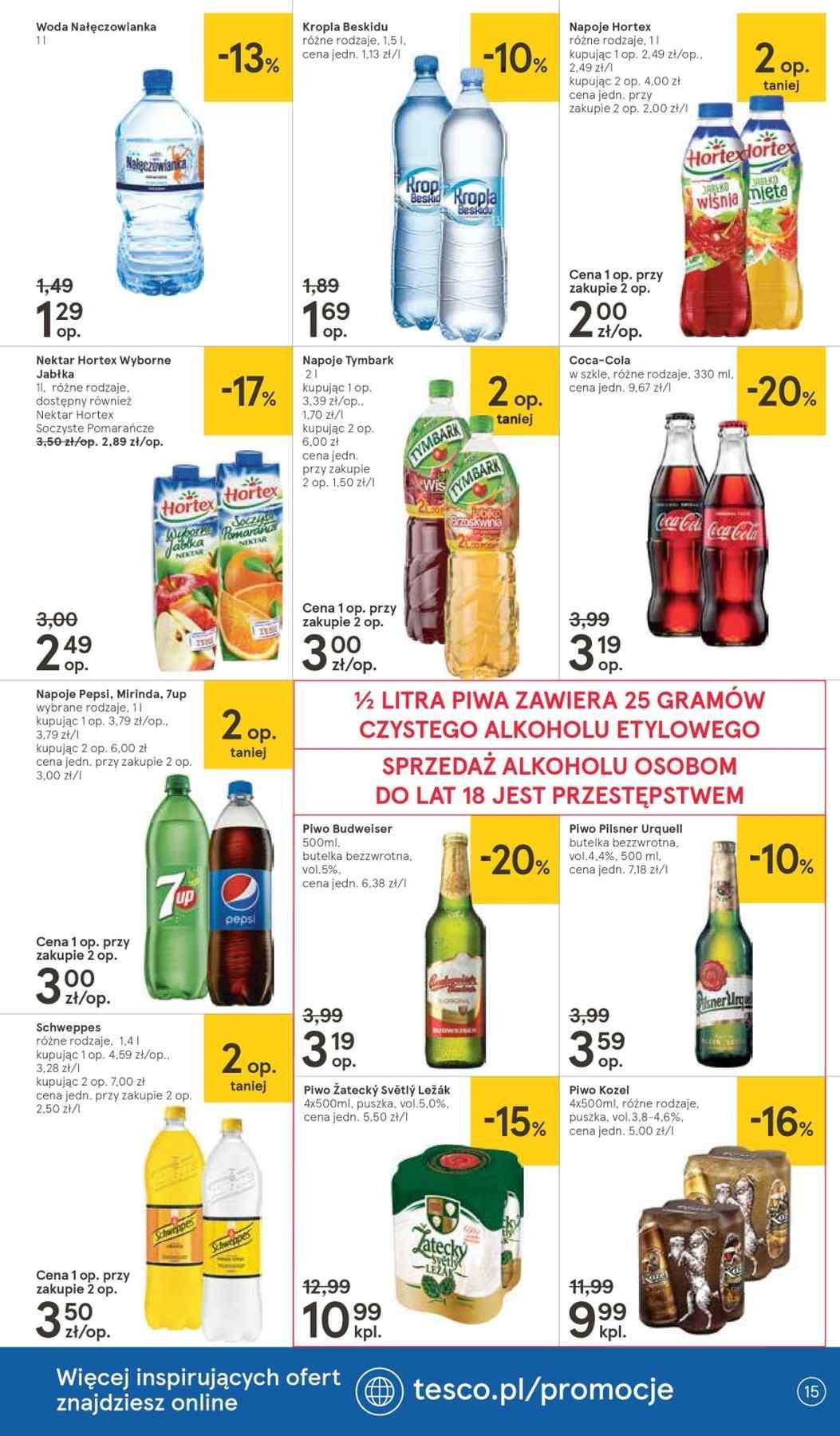 Gazetka promocyjna Tesco str. 15
